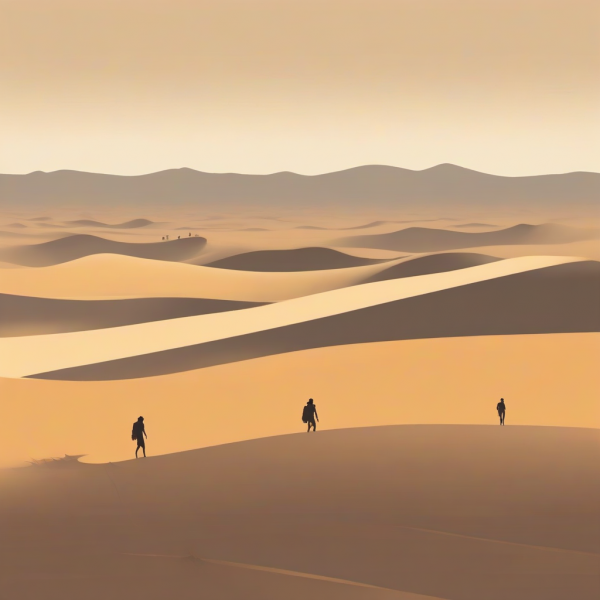 The tragedy of 49 people swallowed by sandstorms, a cruel record of survival in the Sahara Desert