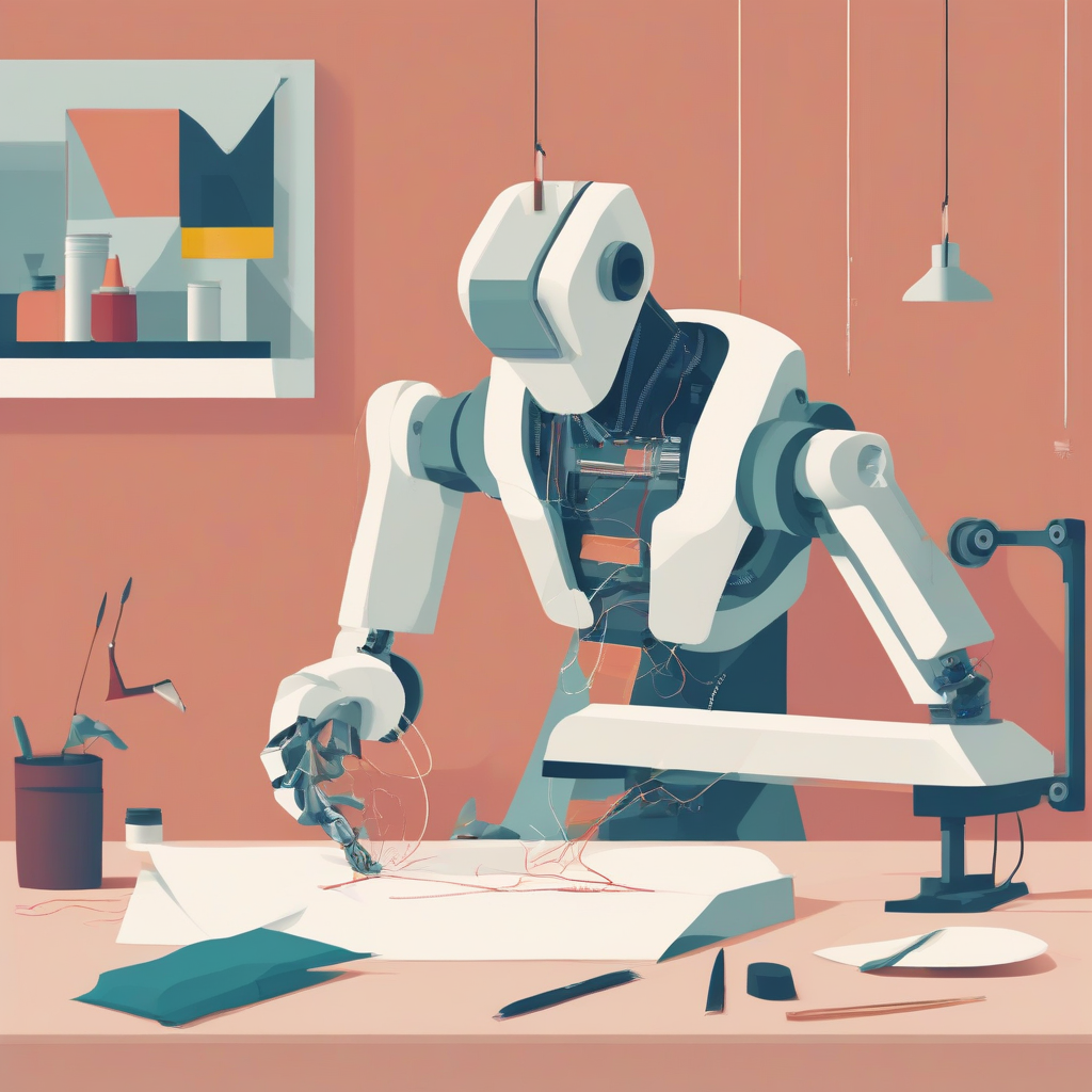 The era of making clothes for robots: technological utopia and the uncertain future of labor