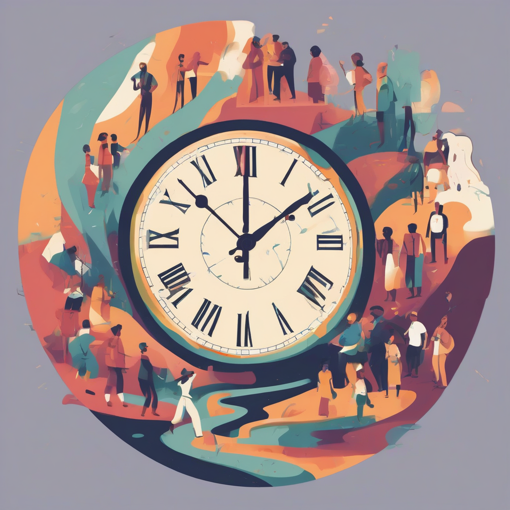 The Stopped Clock and the Resuming Flow of Daily Life: A Chronicle of Humanity Recorded by the Pandemic